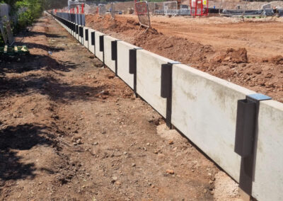 Commercial retaining wall