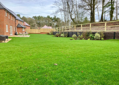 Residential retaining wall