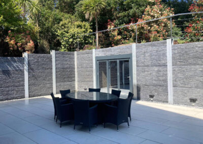 Residential retaining wall