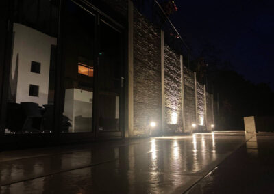 Residential retaining wall