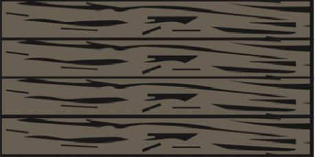 Timber effect concrete wall panel